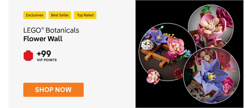 LEGO® Botanicals Flower Wall