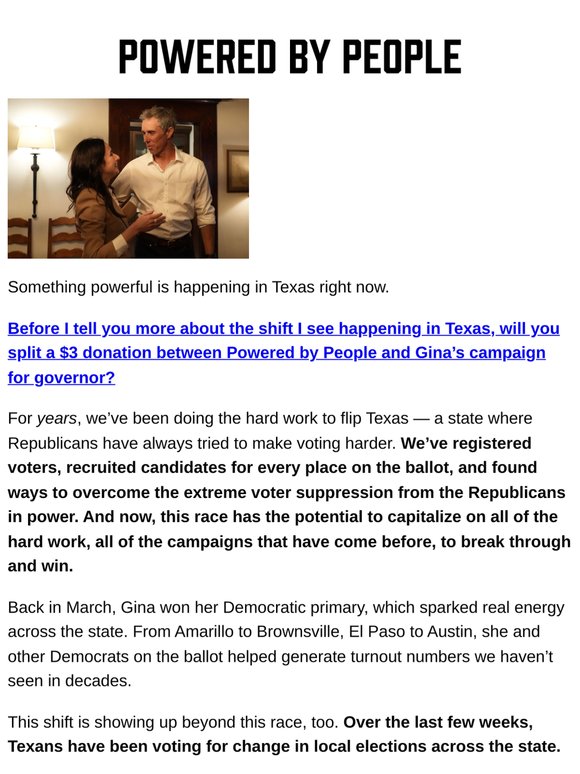 Something powerful is happening in Texas right now