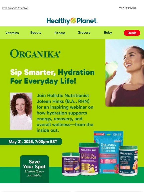💫Unlock the Power of Smarter Hydration with Organika 💧