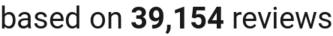 number of reviews