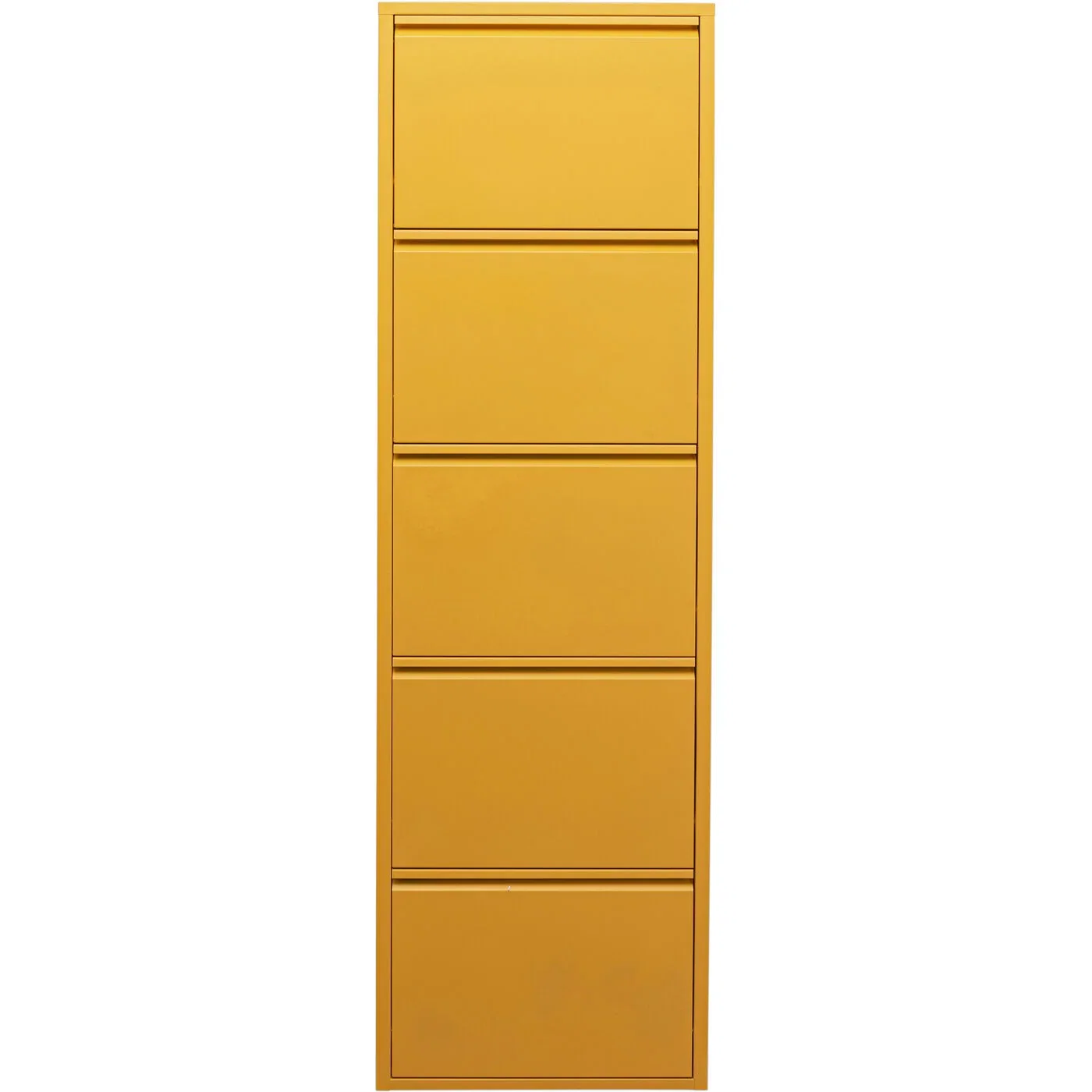 Image of Kare Design Schoenenkast Caruso - geel - 5 laden