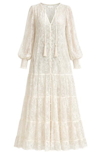 Rhiannon Ivory Maxi Dress