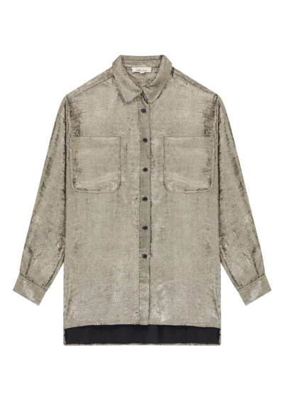 Luna Metallic Shirt