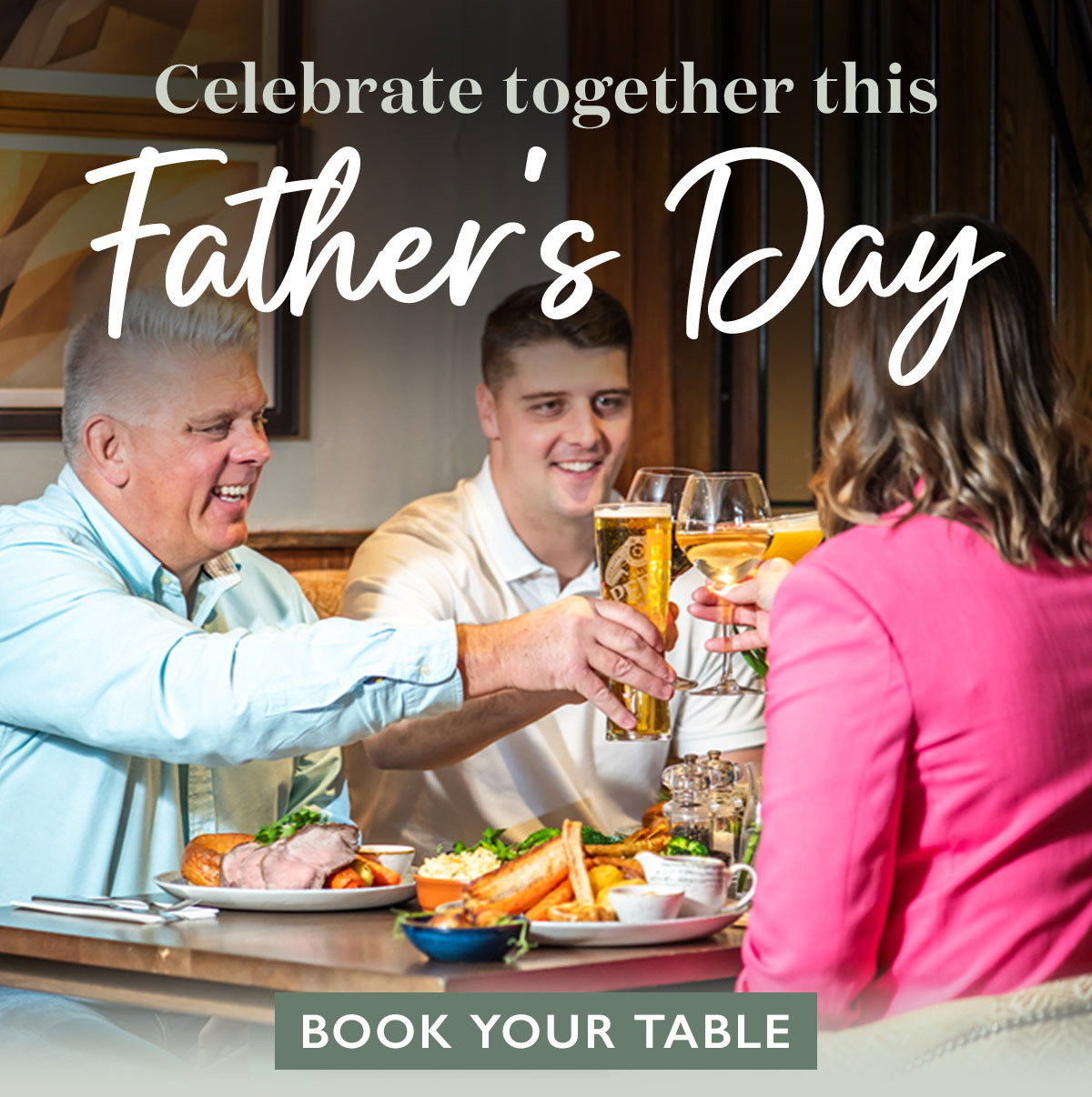 Make a date of Father's Day weekend with our Father's Day Set Menu, Weekend Treat Menu, and drinks in our sunny beer gardens. Book now.