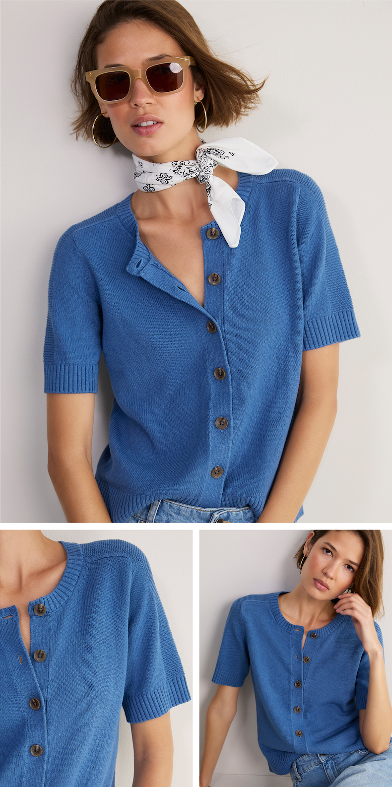 Luna Linen Cotton Cardigan