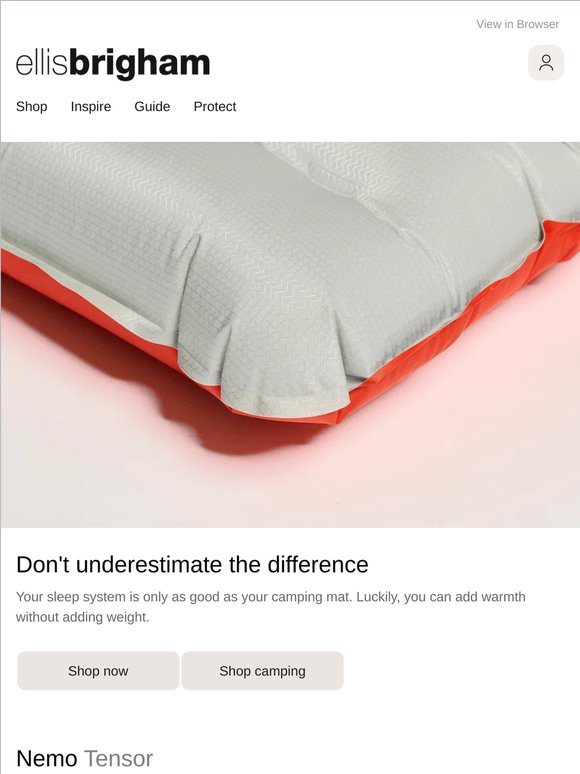 The best in camping mats