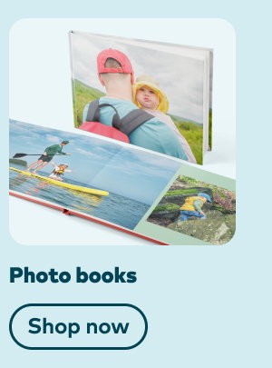 Photo books. Shop now.
