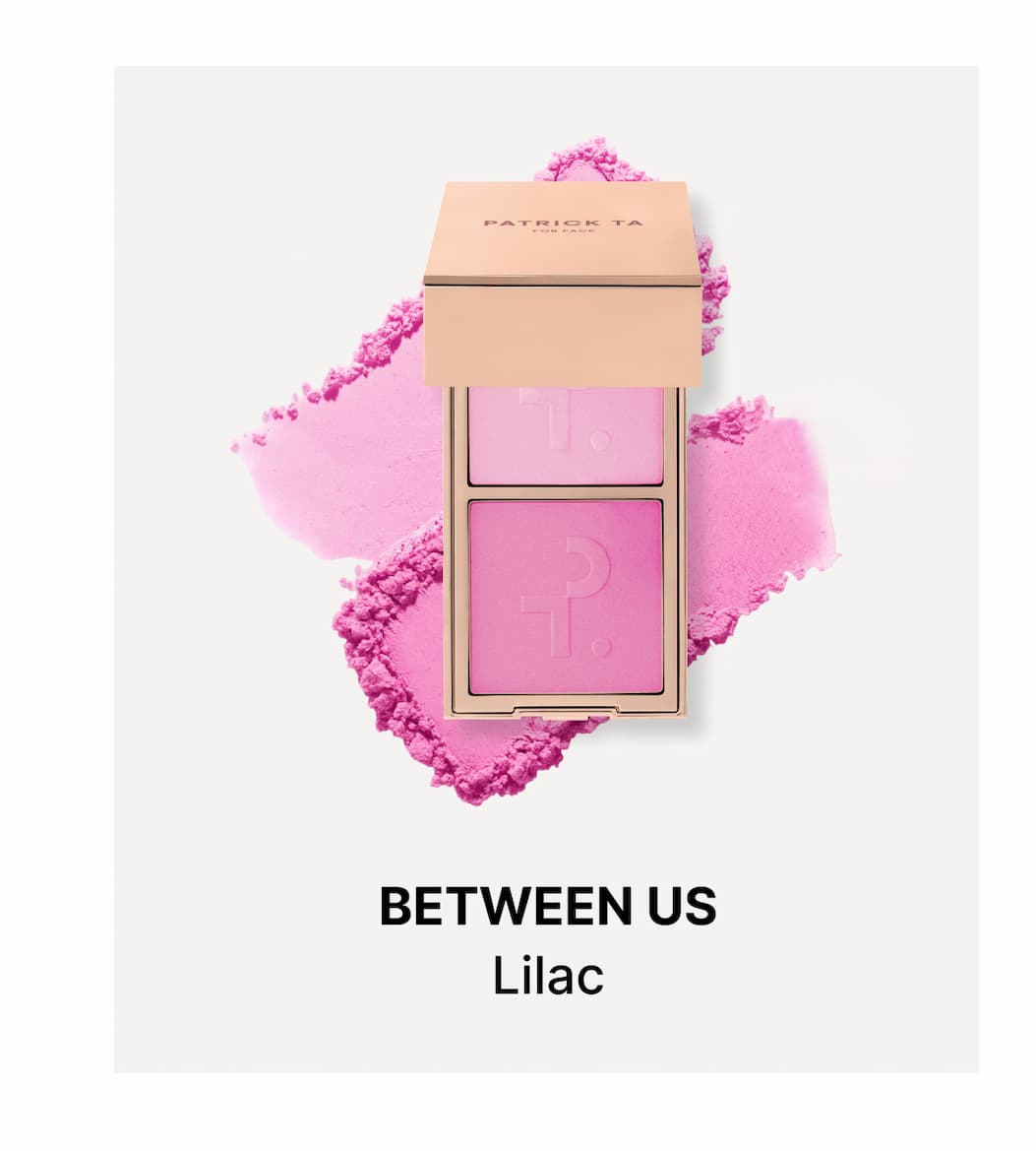 Patrick Ta Transition Blush Duo in Between Us lilac