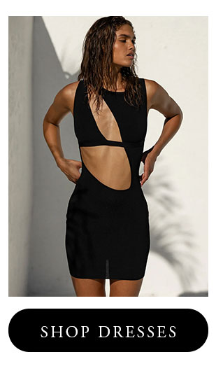 Shop dresses. 