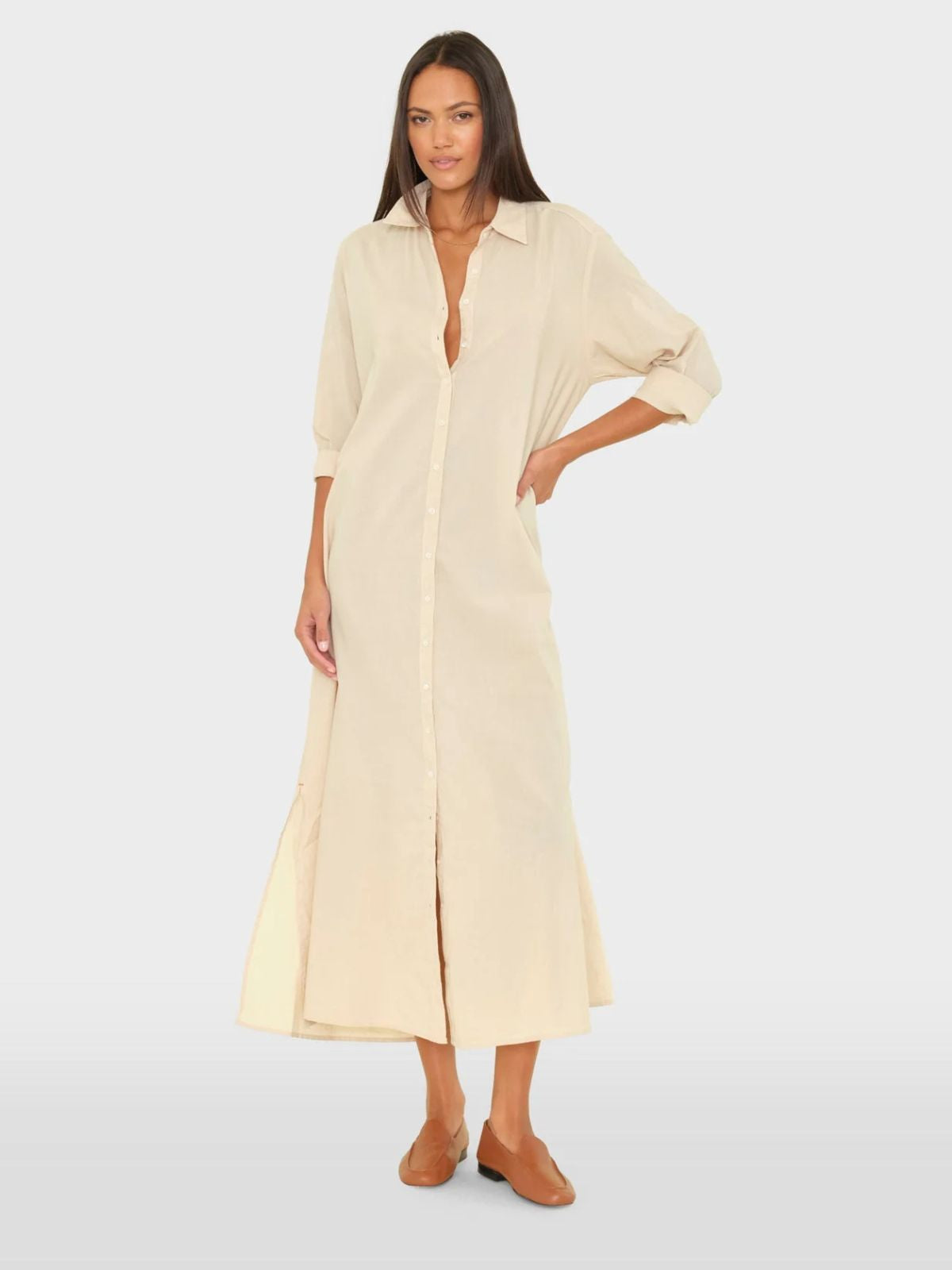 Boden Gauze Dress - Parchment XIRENA  Regular price£314.00