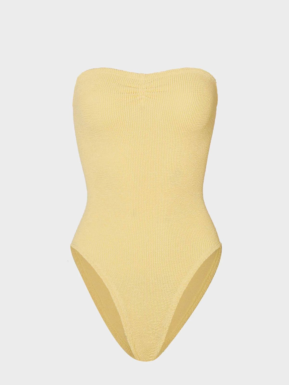 Brooke Strapless Swimsuit - Butter HUNZA G  Regular price£175.00