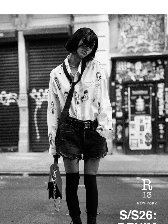 SS26: Denim Shorts