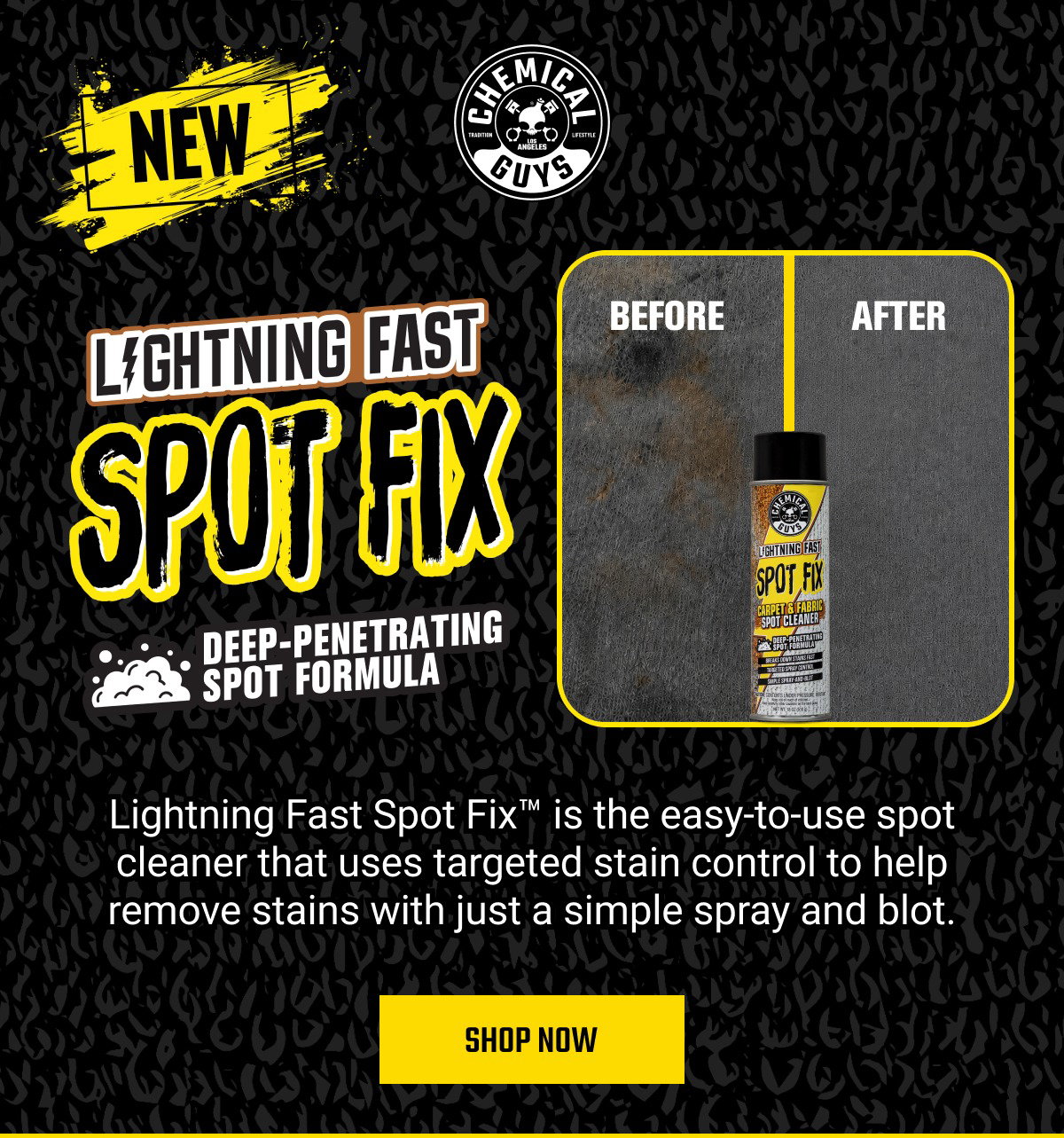 Lightning Fast Spot Fix