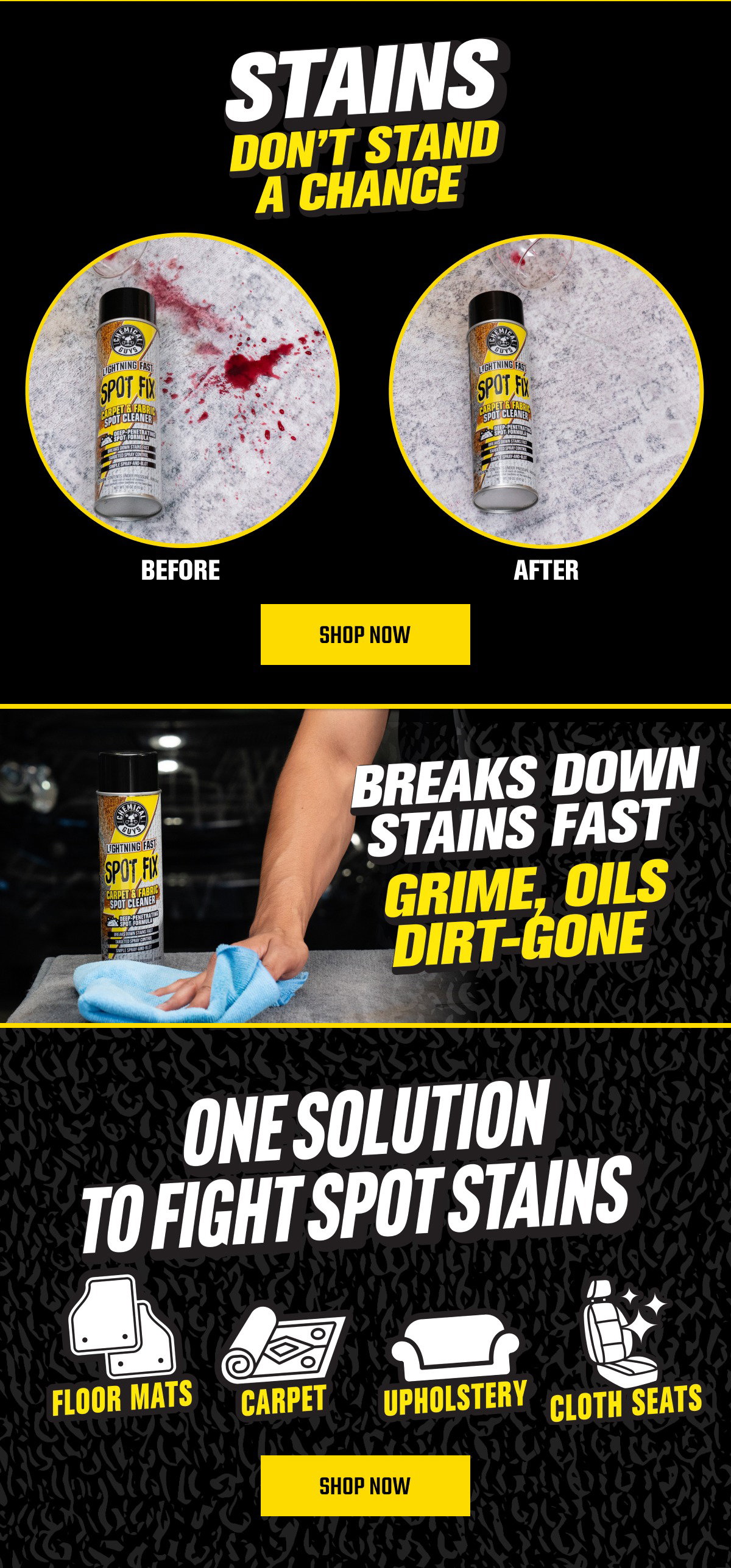 Lightning Fast Spot Fix