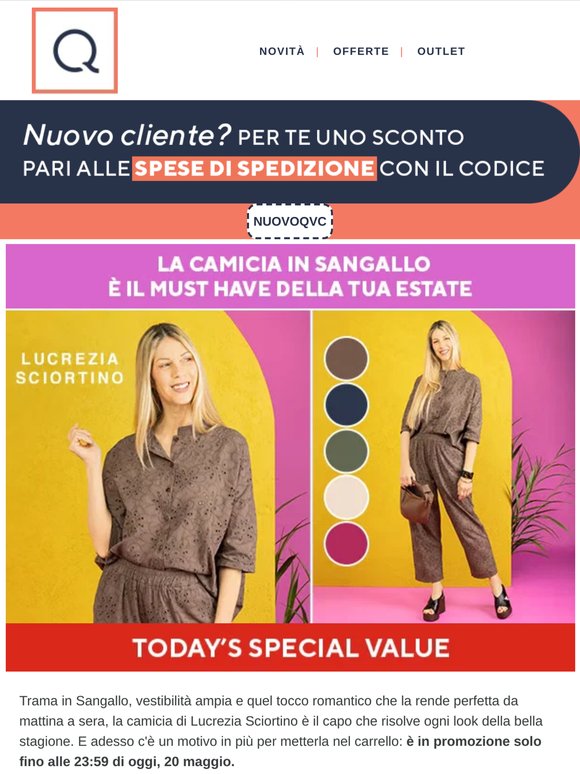 La camicia perfetta in sconto