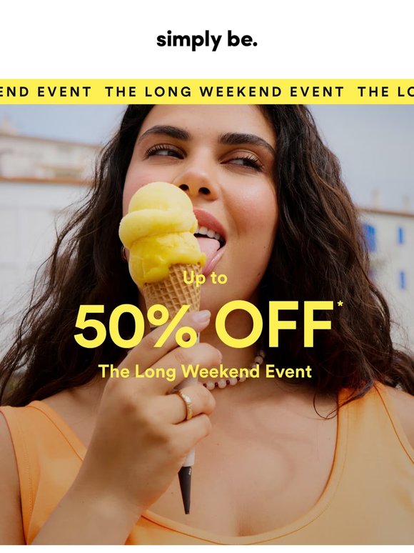 Up to 50% OFF? Say less 💅