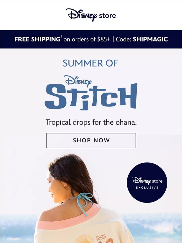 Catch a new wave of Stitch styles 🏄