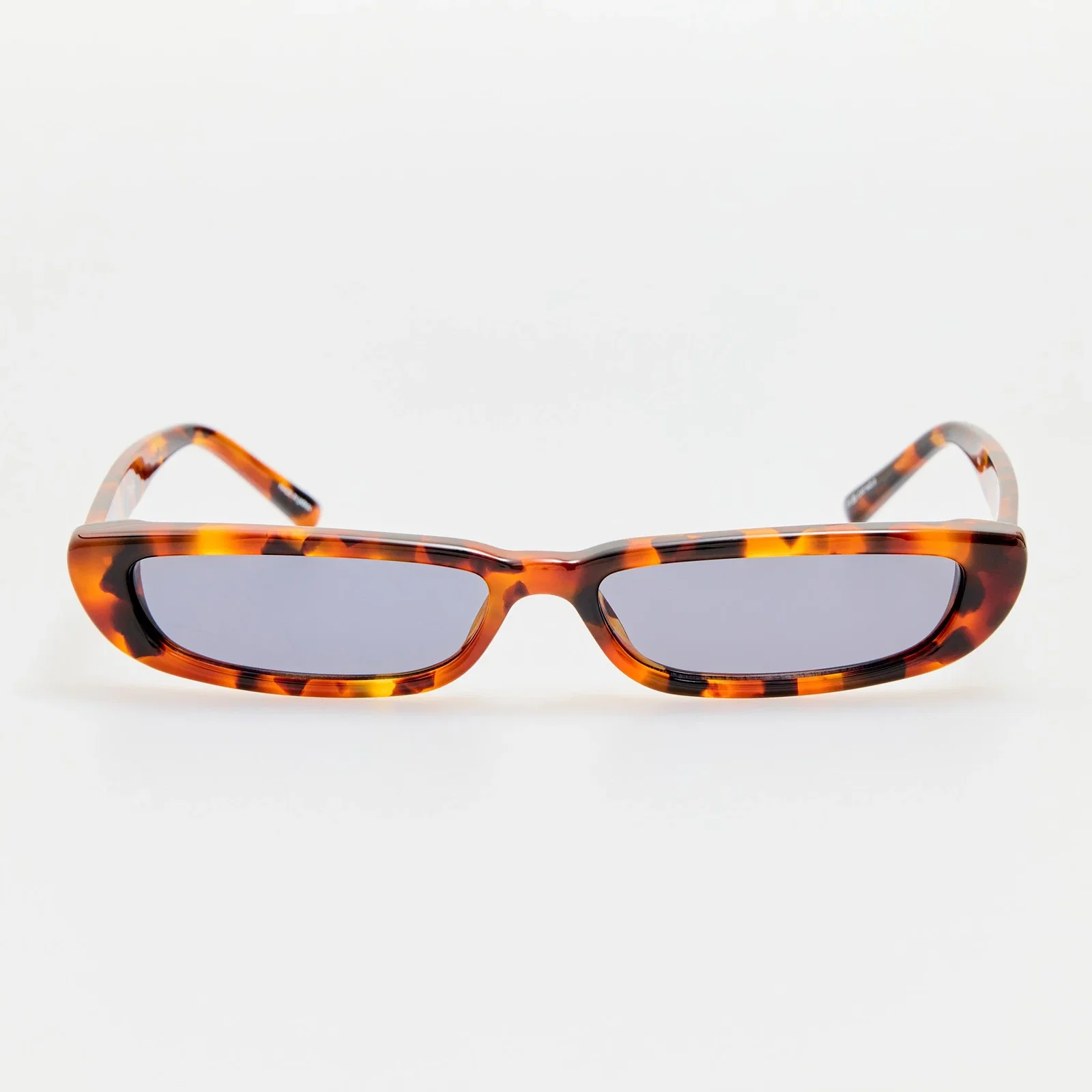 Image of Thea Angular Sunglasses in Tortoiseshell