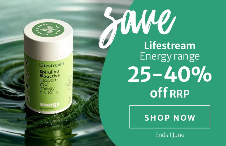 25-40% off RRP on Lifestream Energy range
