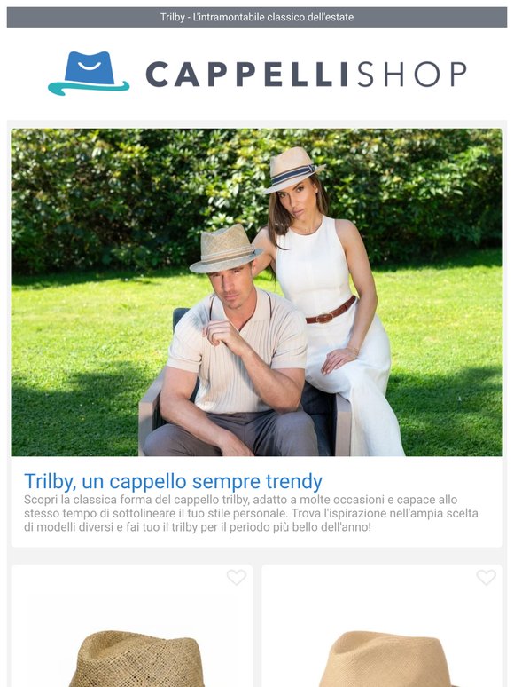 Un cappello che fa tendenza ☀️ Forma classica e spirito moderno