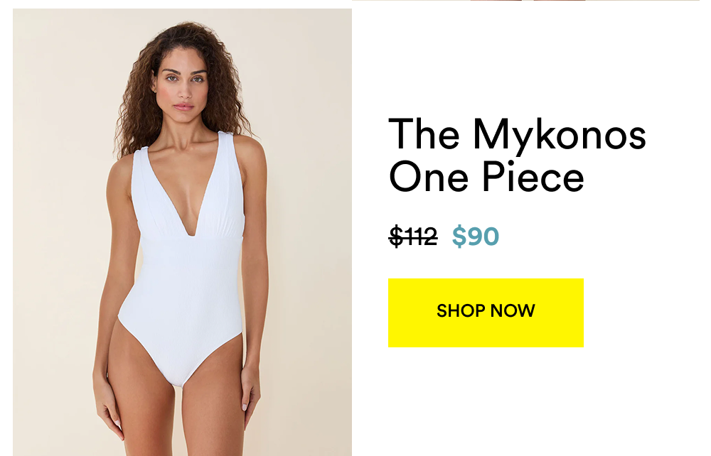 The Mykonos One Piece [SHOP NOW]