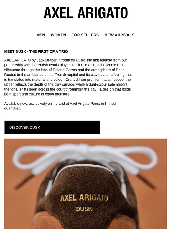 Axel Arigato by Jack Draper - Dusk is Here
