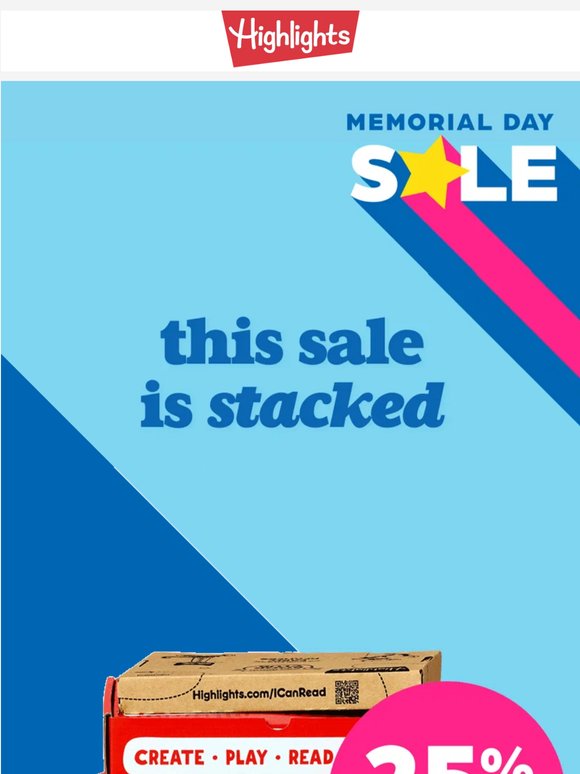Stock up on summer fun with 25% OFF ☀️