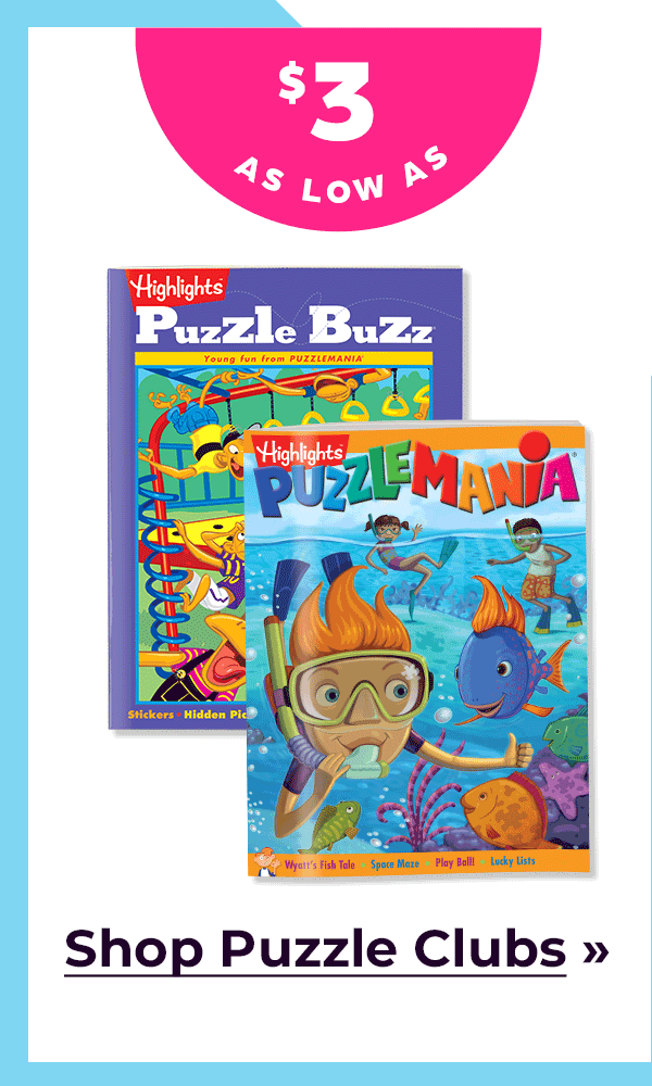 Puzzle Clubs: As Low As $3.