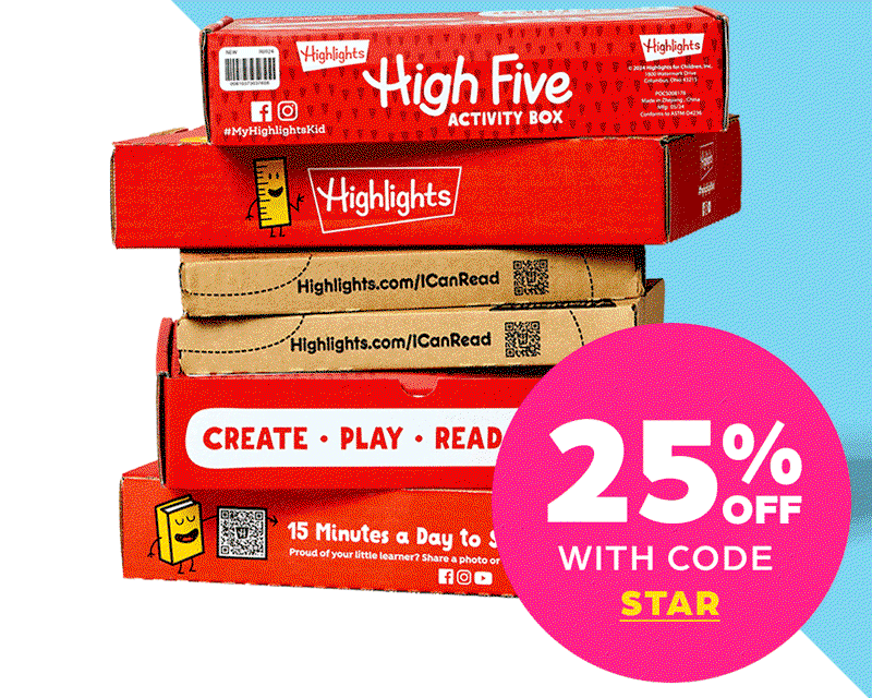Activity Boxes: 25% Off With Code STAR.