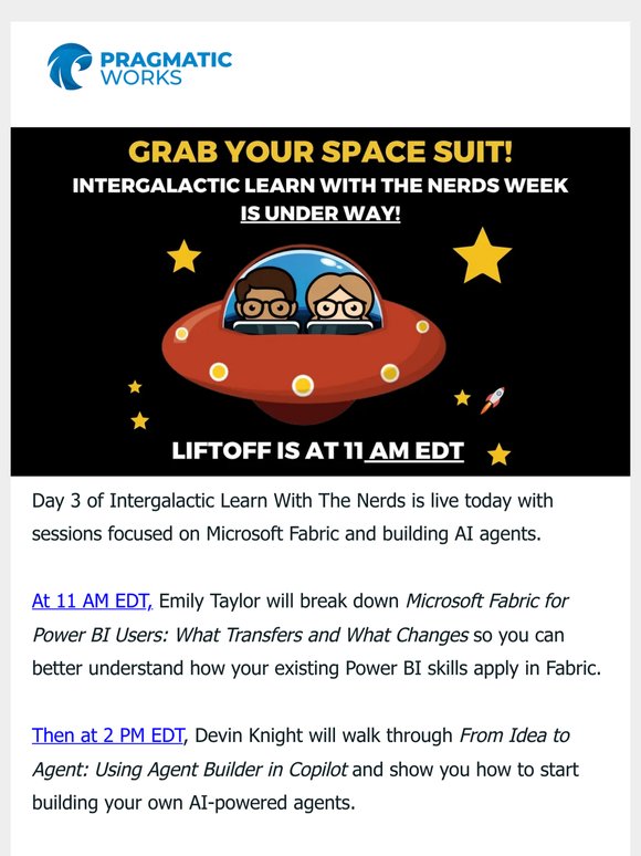 🚀Live In 1 Hour: Day 3 of Intergalactic Learn With The Nerds Week