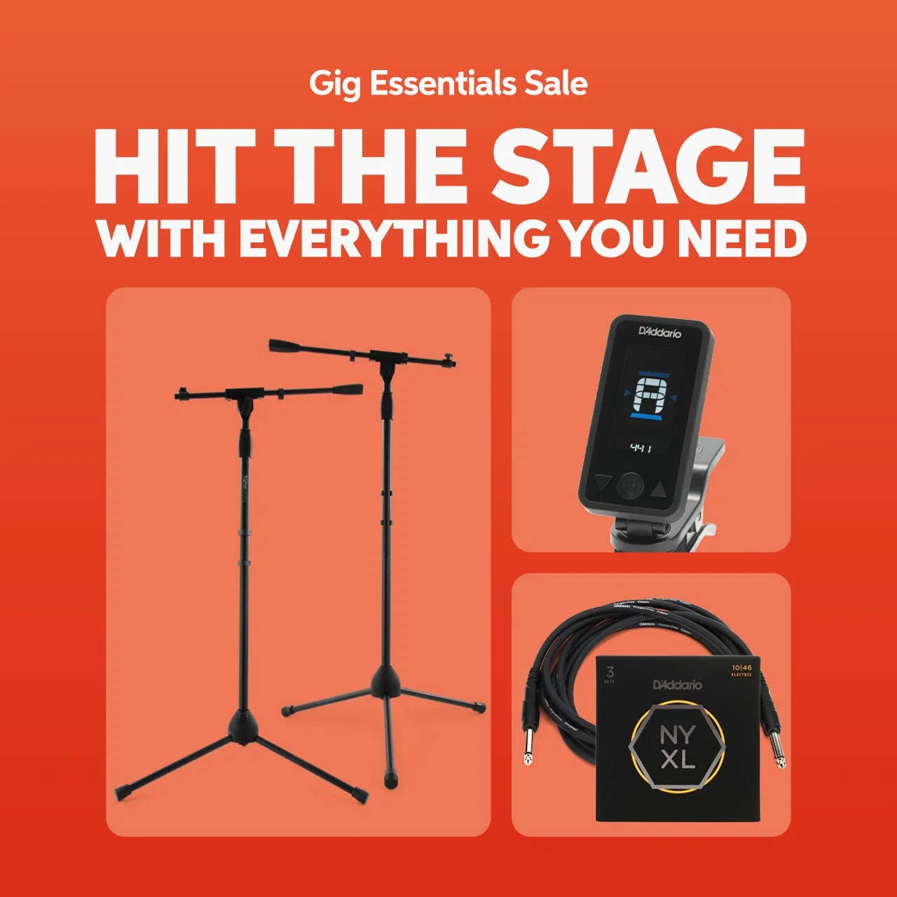 Gig Essentials Sale: Hit the Stage with Everything You Need