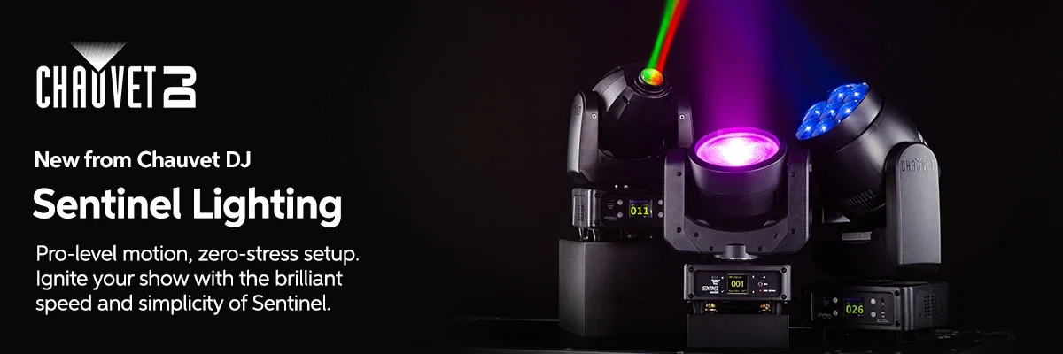 New from Chauvet: DJ Sentinel Lighting