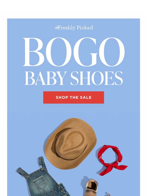 Buy One Get One FREE Baby Shoes ❤️