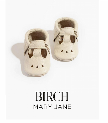 Birch Mary Jane Baby Shoe