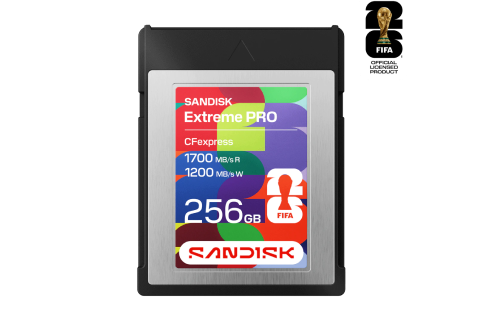 SANDISK® CFexpress™ Type B Card: FIFA World Cup 2026™ Edition