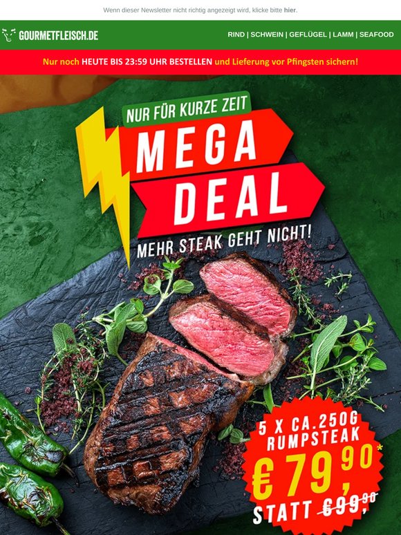 🚨 JETZT NOCH SCHNELL ZU PFINGSTEN BESTELLEN!