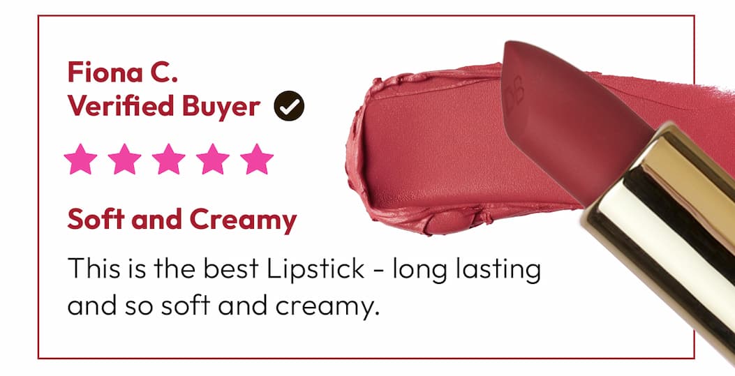 Review 2 | Bold Longwear Lipstick | DB Cosmetics