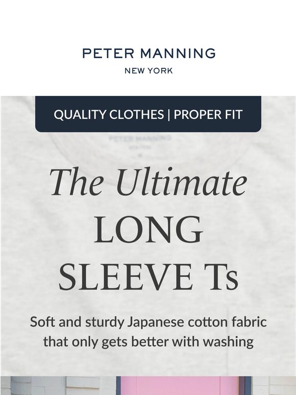 The Ultimate Long Sleeve T-Shirt