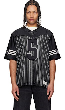 Black Garret Wilson Football Short Sleeve Jersey - Y-3