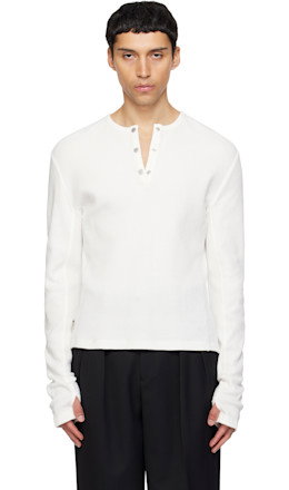 White Lis Classic Henley - CARRER