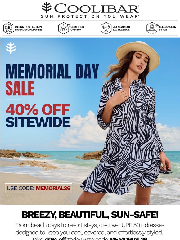 Sun Dresses That Do It All | 40% OFF Today