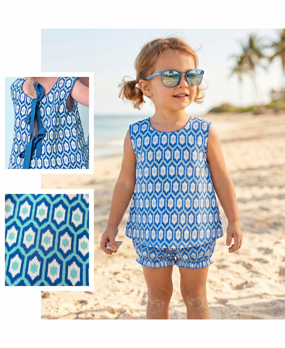 Blue Ikat Collection