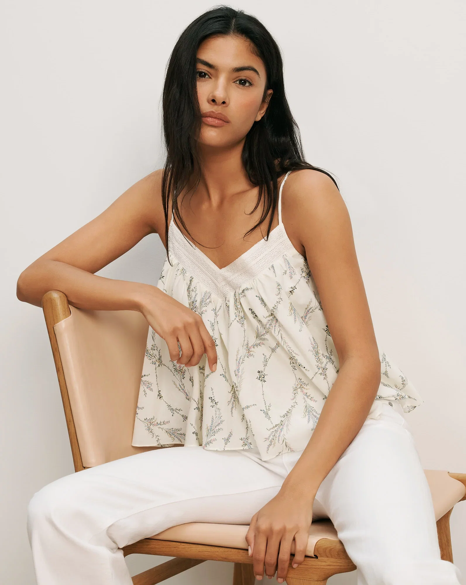 Image of Mariale Floral Tank Top