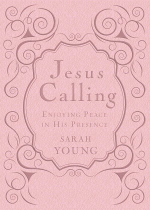 Jesus Calling, Pink Leathersoft, with Scripture References
