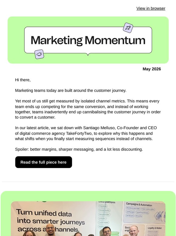 Your Team Is Built for the Customer. Your Metrics Aren't.