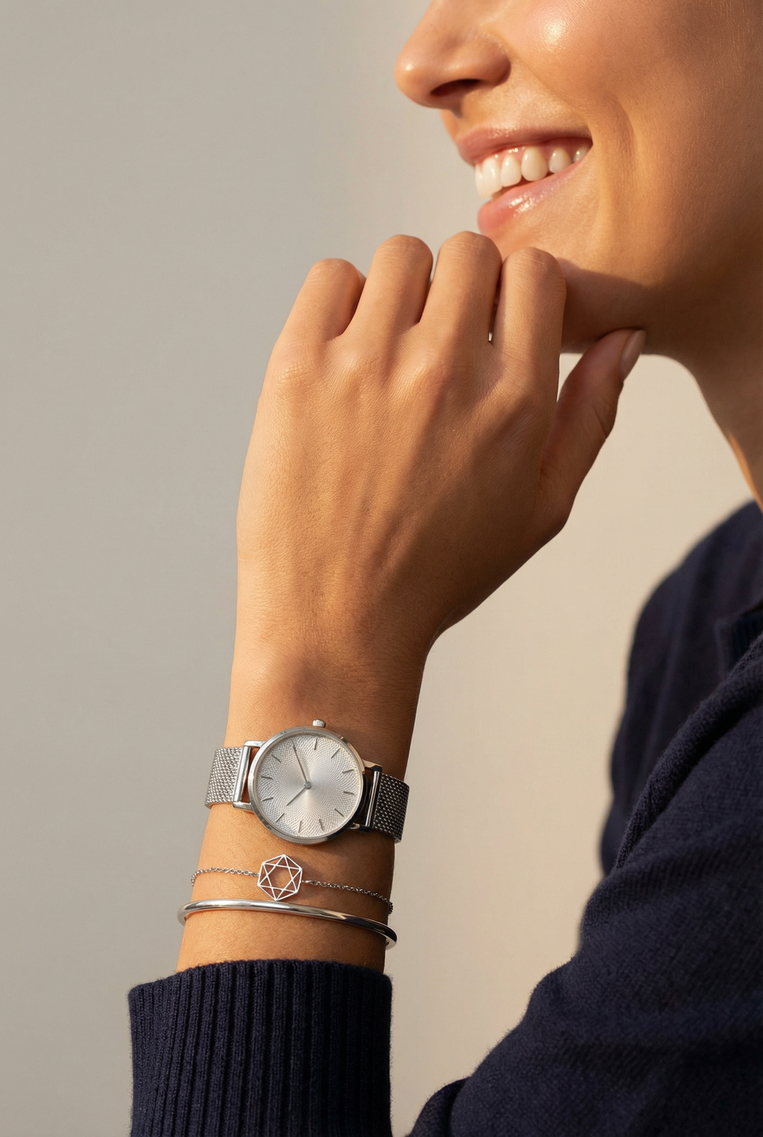 Women's Watch Band, Mesh Milanese
