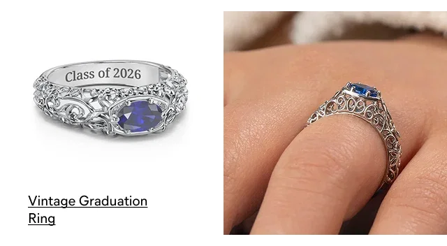 Vintage Graduation Ring