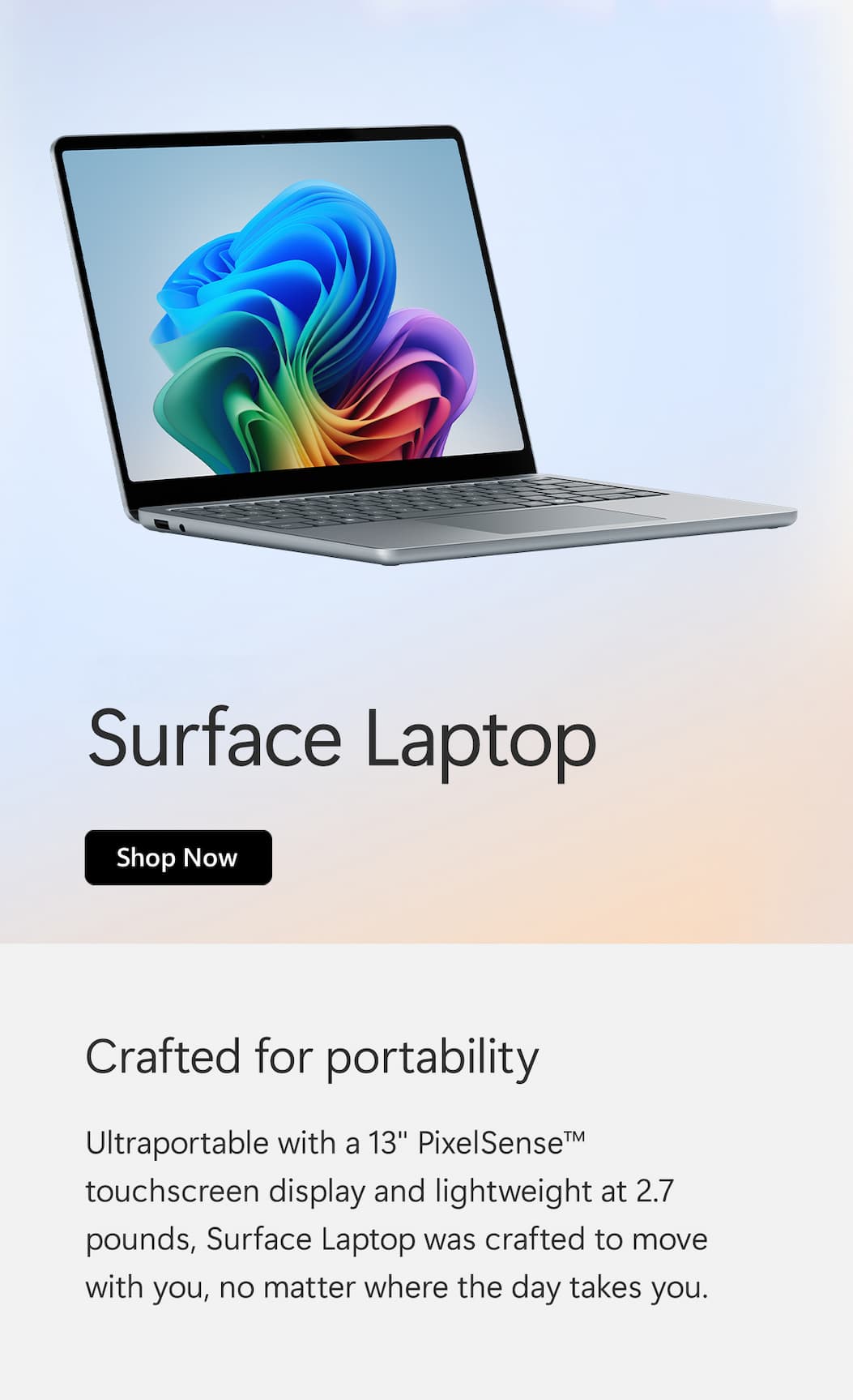 Microsoft Surface Laptop