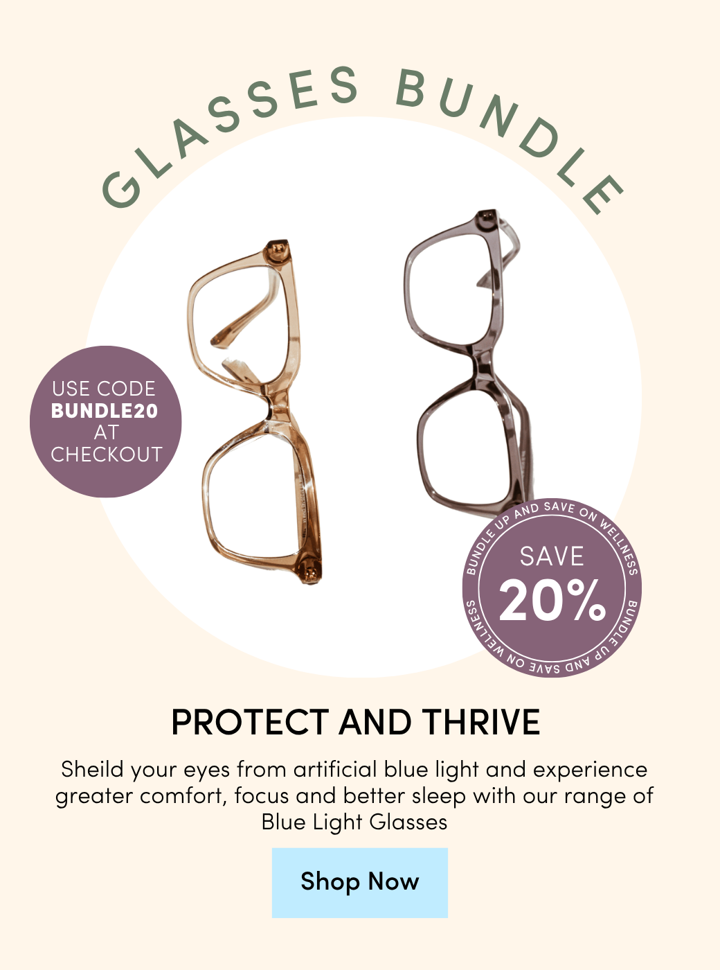 Blue light glasses