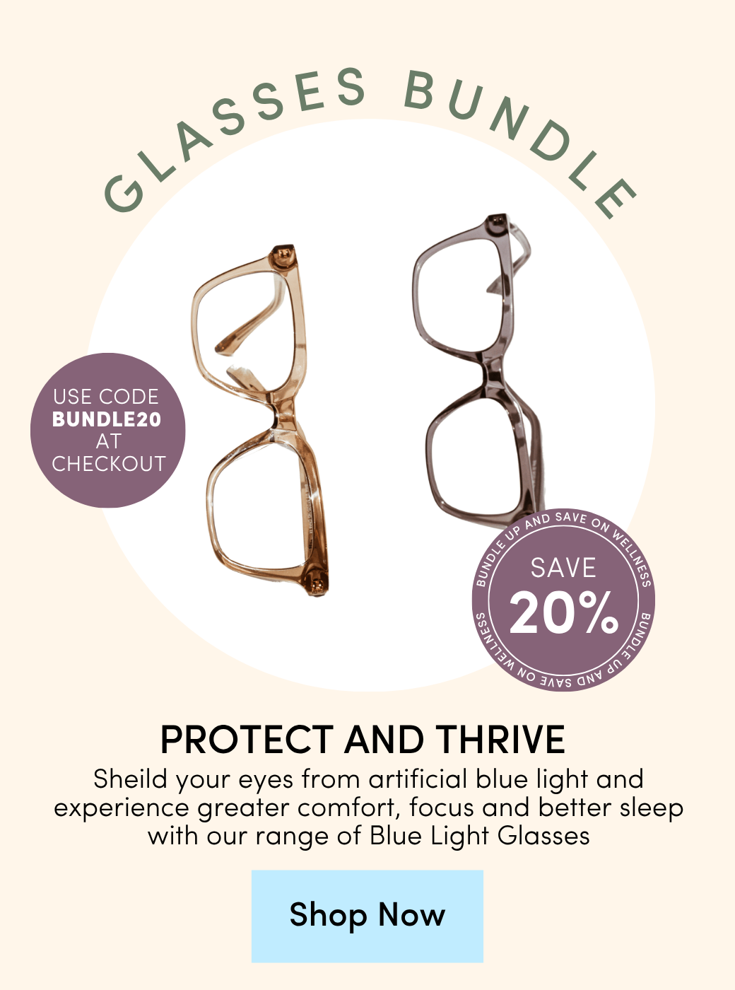 Blue light glasses